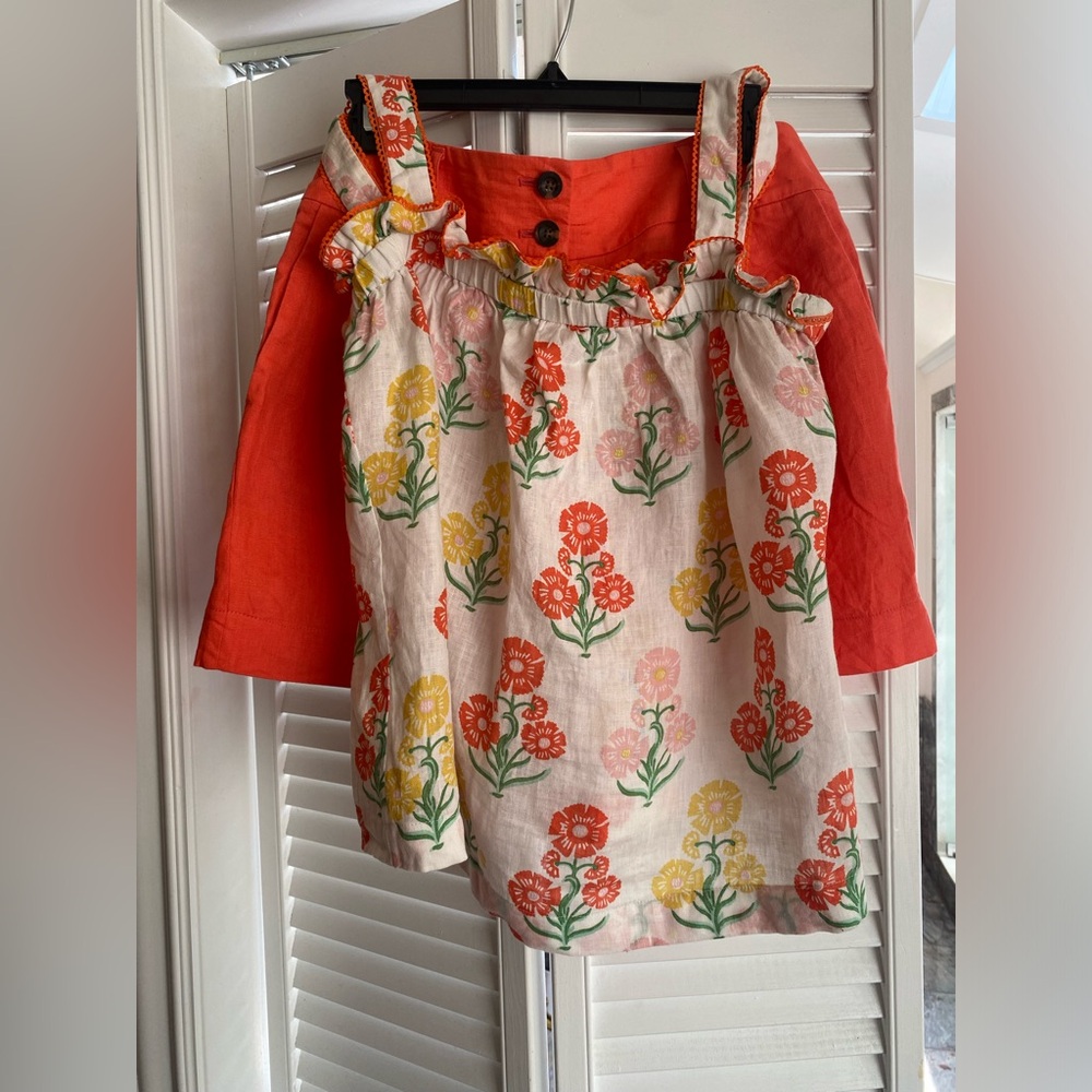 Boden x Molly Mahon linen outfit size 8